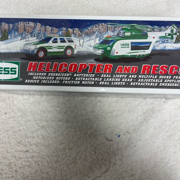 Hess 2012 Helicopter And Rescue Truck - New In Original Box Lights & Sounds - Picture 2 of 7